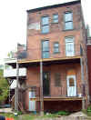 View from the alley